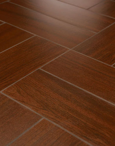 Плитка из керамогранита - WOOD IMPRESSIONS : BRASILIAN CHERRY - Crossville - полированная / для интерьера / напольная