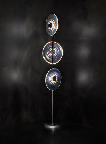 Напольная лампа - RADIANT - Triode Design - из металла / из стекла / современная