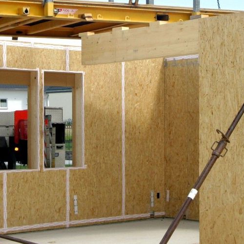 Cтроительная панель из паркетной доски - 3 ECOBOARD  - SONAE ARAUCO - СОД / для внутренней компоновки / для стены