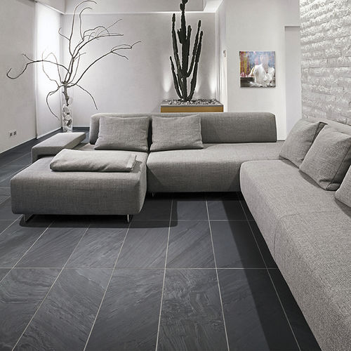 Плитка из натурального камня - ANTHRACITE GREY PHYLLITE - CUPA STONE - полированная / матовая / для интерьера
