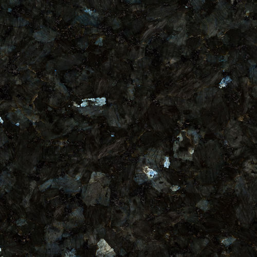 Плита из камня из гранита - EMERALD PEARL GRANITE - CUPA STONE - полированная / черная