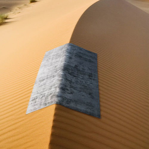 Современный ковер - DUNE - TISCA ITALIA - однотонный / из вискозы / прямоугольный