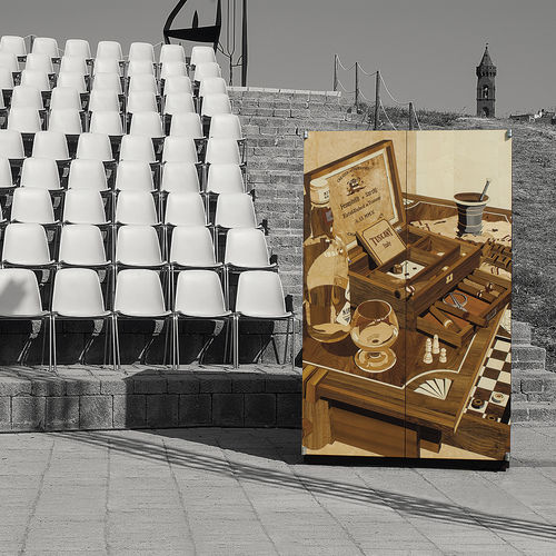 Шкаф для хранения сигар - CIGAR TALL UNIT - TONCELLI