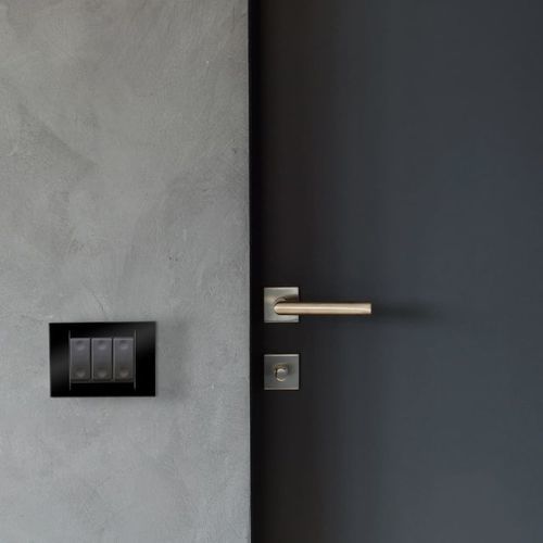 Держатель электрических розеток - SYSTEM BLACK - GEWISS