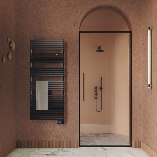 Полотенцесушитель на горячей воде - BATH 25 - TUBES - электрический / 0...500 w / 501 w...750 w