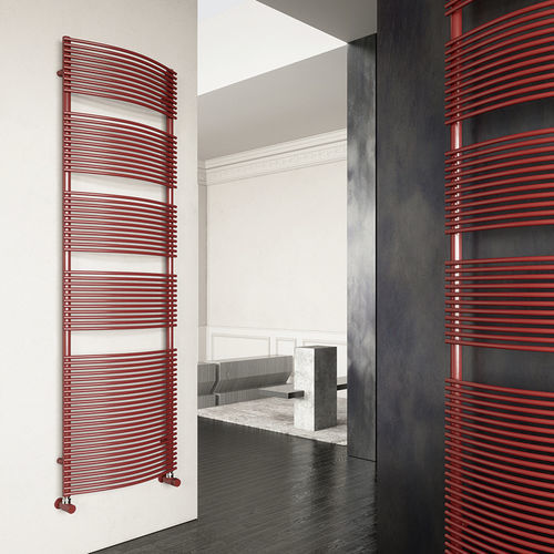 Полотенцесушитель на горячей воде - BATH CURVO - TUBES - электрический / 0...500 w / 501 w...750 w