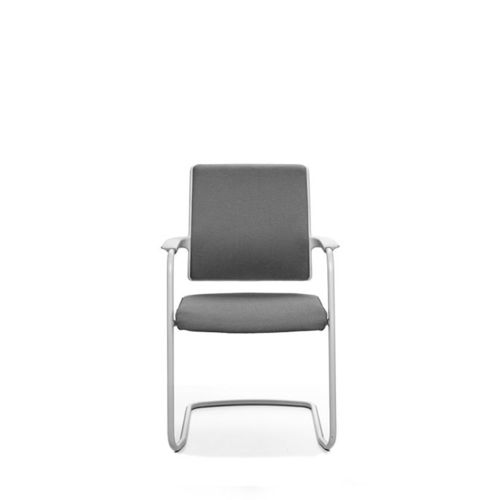 Современный стул для посетителей - JOYCEIS3  - Interstuhl Büromöbel GmbH & Co. KG - для интерьера / из ткани / с основанием из металла