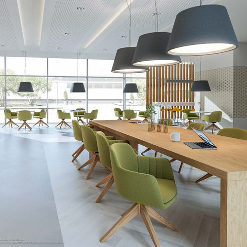 Современное кресло для офиса - LEMONIS5 - Interstuhl Büromöbel GmbH & Co. KG - из кожи / из ткани / из алюминия