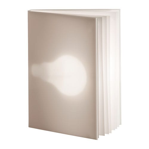 Настольная лампа - BOOK LIGHT TLVW 96 - Tecnolumen - из пластика / уникальный дизайн / проводная