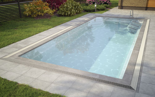 Бассейн чаша - WANAKA  - luxe-pools - для наружного применения / заглубленный / из полиэстера