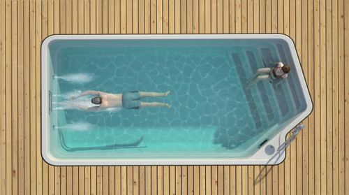 Бассейн чаша - TOBA - luxe-pools - для наружного применения / заглубленный / из полиэстера