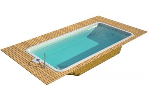 Бассейн чаша - LUGANO - luxe-pools - для наружного применения / заглубленный / из полиэстера