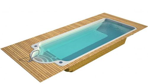 Бассейн чаша - GARDA   - luxe-pools - для наружного применения / заглубленный / из полиэстера