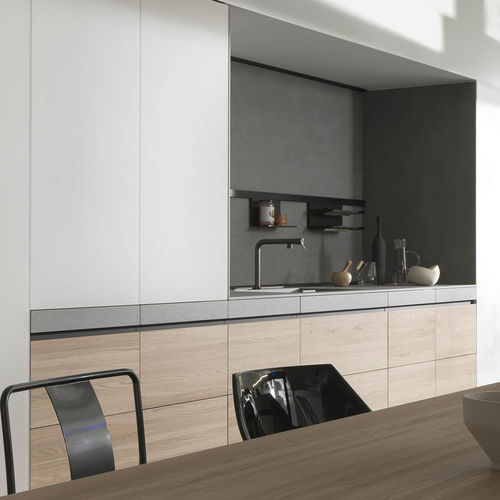 Современная кухня - Genius Loci - VALCUCINE - из вяза / из стекла / из керамики