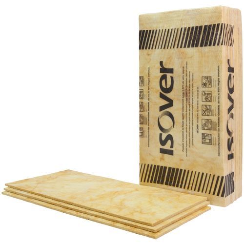 Термоакустическая изоляция - Domisol LV - ISOVER SAINT-GOBAIN - из стекловаты / на жесткой панели / для внешнего пространства
