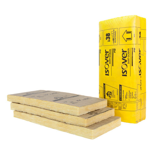 Термическая изоляция - PB 38 Revêtu Kraft - ISOVER SAINT-GOBAIN - из стекловаты / из панелей / для внутреннего пространства