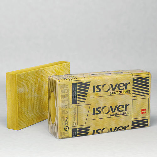 Термоакустическая изоляция - ISOCOMPACT - ISOVER SAINT-GOBAIN - из стекловаты / из панелей / для внешнего пространства