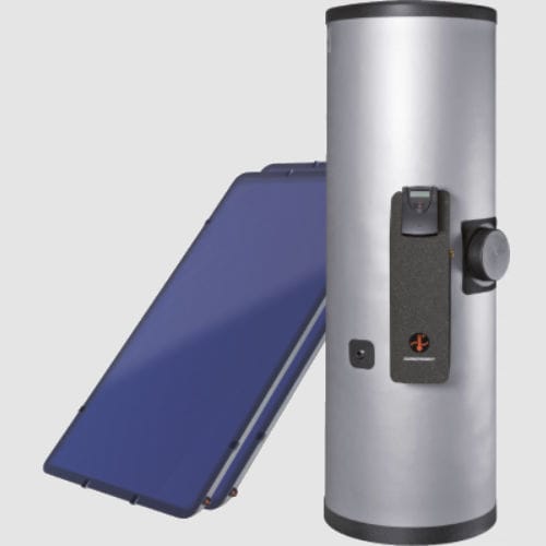 Баллон с горячей водой на солнечной батарее - Sonnenkraft Gmbh - напольный / вертикальный / для домашнего использования