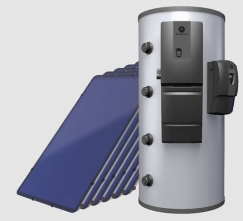 Баллон с горячей водой на солнечной батарее - COMFORT - Sonnenkraft Gmbh - напольный / вертикальный / для домашнего использования