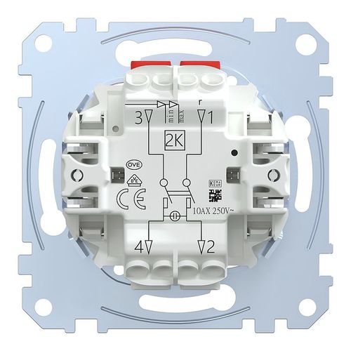 Клавишный переключатель - MEG3102-0000 - Merten GmbH - электромеханический / встраиваемый / современный