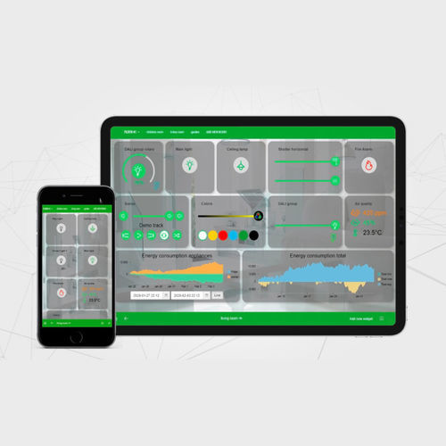 Система автоматизации для жилых помещений для жалюзи - KNX - Merten GmbH - для светильника / для внутренней компоновки / для освещения