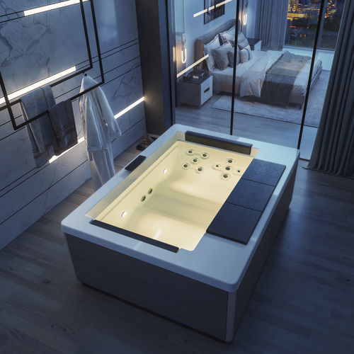 Каркасная спа-ванна - HOTEL SPA - Aquavia Spa - прямоугольная / 2 места / 1 место