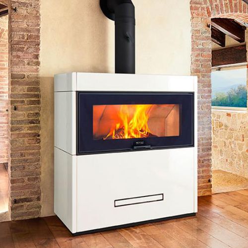 Печь-камин на дровах - LUGANO - Piazzetta - 11 kW / 12 кВ / 14 кВ