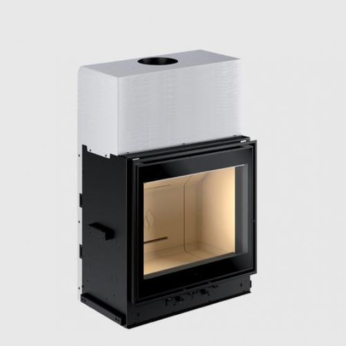 Закрытая топка на дровах - MC 65/60 PLUS - Piazzetta - с 1 поверхностью / из стали / из керамики