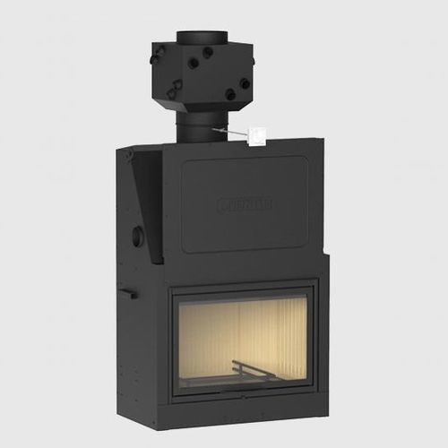 Закрытая топка на дровах - MA 261 SL PLUS - Piazzetta - с 1 поверхностью / из стали / из чугуна
