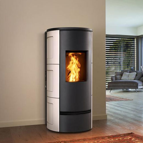 Печь-камин на пеллетах - P930 K - 5 STELLE - Piazzetta - 5 кВ...10 кВ / 0-5 кВ / 11 kW