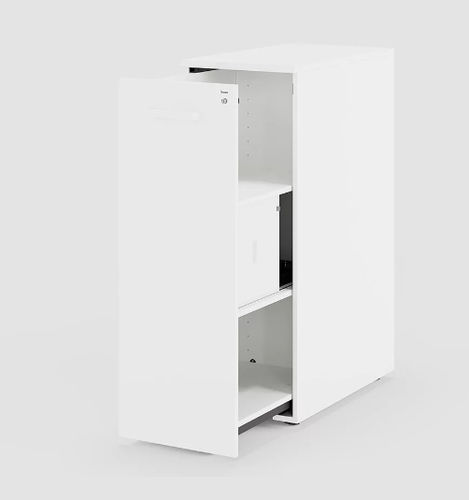 Тумба под письменный стол из бука - CUBE_S TOWER UNIT - Bene GmbH - из клена / из бамбука / с 1-им выдвижным ящиком