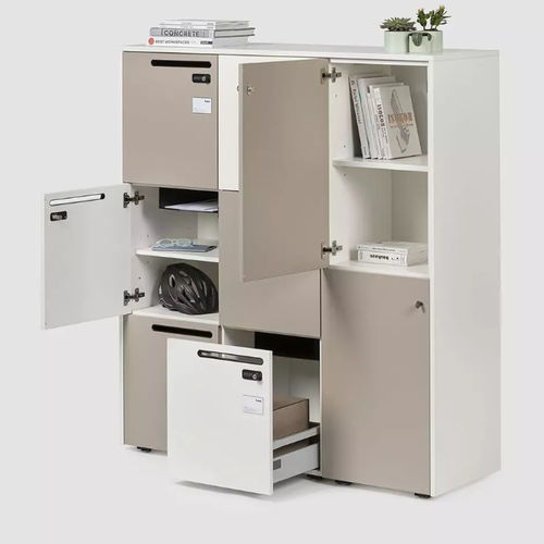 Шкафчик для раздевалки из металла - S - Bene GmbH - с кодом / для общественных учреждений / для офиса