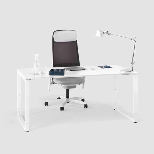 Рабочий стол для офисов открытого типа - SQUARE WORKSTATION - Bene GmbH - напольный / современный / из ламината