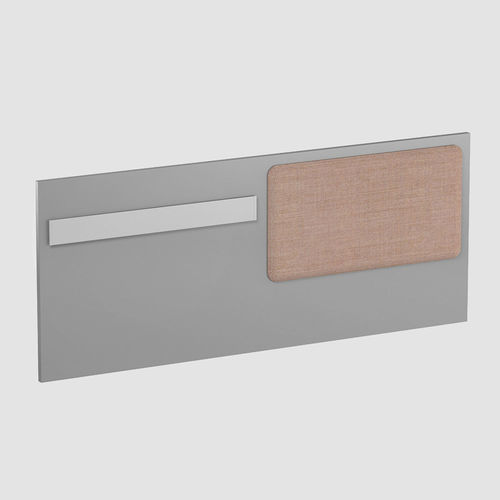 Отделительная перегородка для офиса для рабочего стола - T-PANEL PURE - Bene GmbH - из ткани / из дерева / из меламина