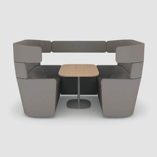 Модульный диван - PARCS AMERICAN DINER - Bene GmbH - современный / из ткани / с высокой спинкой