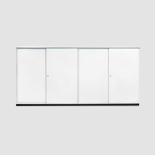 Низкий шкаф для папок - K2 STAURAUM - Bene GmbH - высокий / из ламината / из стекла