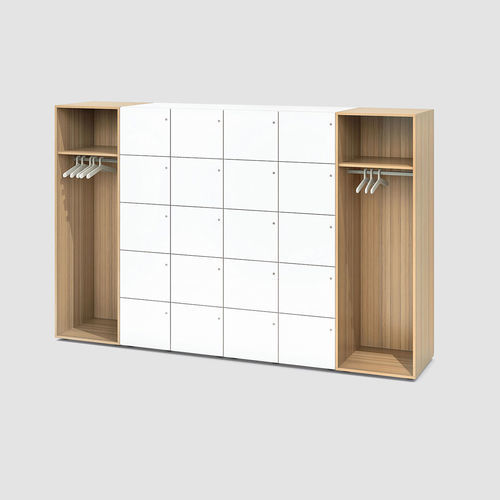 Шкафчик для раздевалки из металла - LOCKER_S - Bene GmbH - с кодом / для общественных учреждений / для офиса