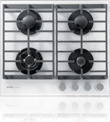 Газовая варочная панель - SIMPLICITY : GT6SY2W - GORENJE - 4 конфорки / встраиваемая / с поворотными регуляторами