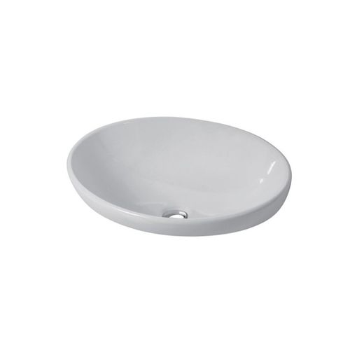 Встраиваемая раковина - SFERA : SF06044001 - Disegno Ceramica - из керамики / овальная / современная