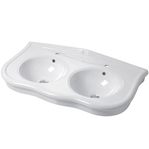 Подвесная раковина - PA11D61101 - Disegno Ceramica - из керамики / двойная / круглая
