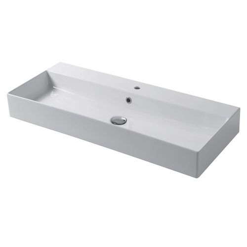 Подвесная раковина - SLIM : SS10046101 - Disegno Ceramica - из керамики / прямоугольная / современная