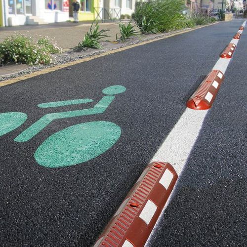 Обрамление для разделения - LANE DELINEATORS - PROCITY - для сада / из каучука / для наружного применения