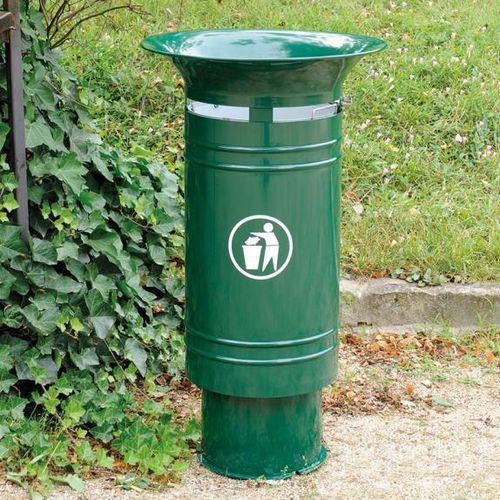 Мусорный контейнер из окрашенной стали - CERGY - PROCITY - из листового металла / из цинка / для наружного применения