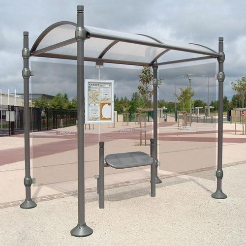 Классическая общественная скамейка - ESTORIL CITY - PROCITY - из перфорированного листа / из стального листа / из стали