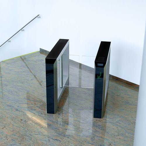 Барьер для контроля доступа - AXIOMA, AXIOMA VIP - Karl Gotschlich GesmbH - качающийся / из нержавеющей стали / из акрилового стекла