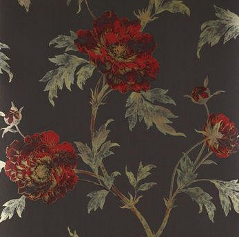 Классический обои - TREE PEONY - Colefax & Fowler - в цветочек