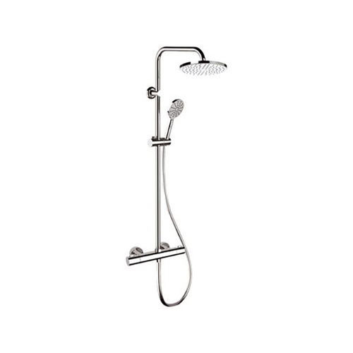 Термостатическая душевая стойка - EQ32X8MPMD20 SERIES - Remer Rubinetterie - из нержавеющей стали / настенная / современная