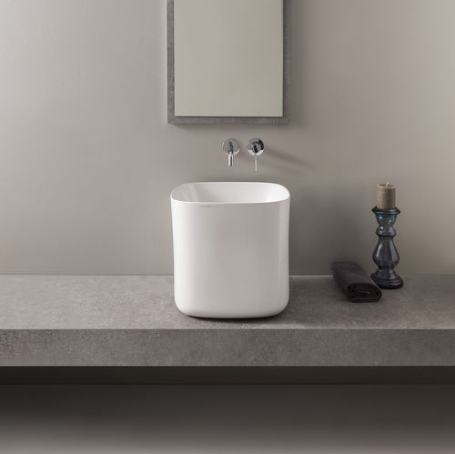 Настольная раковина - Moon - Scarabeo Ceramiche - из керамики / Сделано в Италии / с антибактериальной обработкой