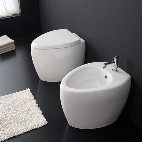 Биде из керамики - 8607 - Scarabeo Ceramiche