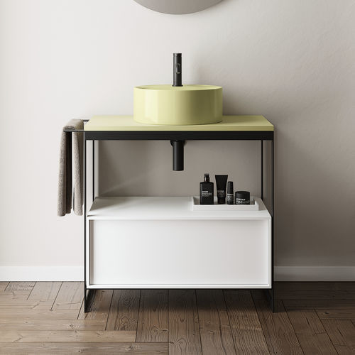 Подставка для умывальника из металла - SOLID: 2902 - Scarabeo Ceramiche